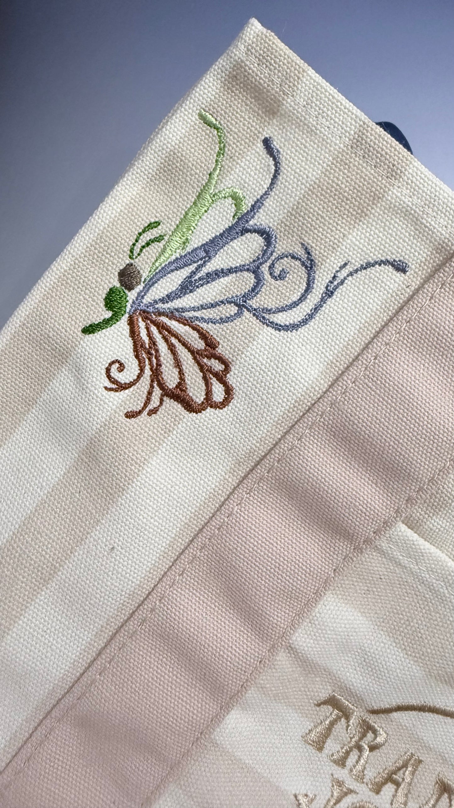 Personalized Embroidered Trader Joe's Mini Canvas Tote