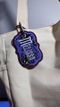 Haunted - Personalized Embroidered Bag Tag