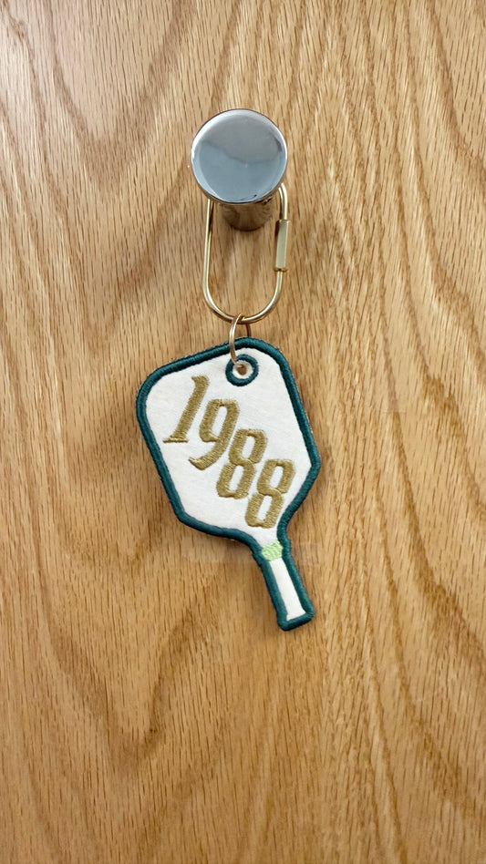 Pickle Ball Paddle Bag Tag